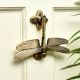 Antique Dragonfly Brass Door Knocker
