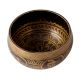 Black Brass Tibetan Om Mani Padme Hum Singing Bowl