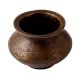 Brass Engraved Kalash Holy Pot