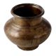 Old Brass Water Pot With Hand Engraved Design