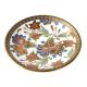 Handpaintd Porcelain Wild flowers Folk Art Plate Wall Hanging