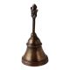 Temple Ghanti Hand HeldÂ Bell With God Finial