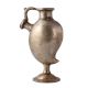 Oval-shapedÂ BrassÂ Islamic Hukka PotÂ In Nickel Finish