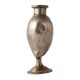 Oval-shapedÂ BrassÂ Islamic Hukka PotÂ In Nickel Finish