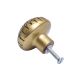 Engraved Flower Aluminum Knob