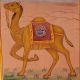 Miniature Camel Watercolor Painting