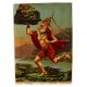 Raja Ravi Varma Paper PrintÂ Â Hanuman Captures the Herb-Bearing Mountain