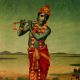 Shri Krishna Paper Print By Raja Ravi Verma