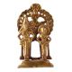 Brass Vishnu Lakshmi Statue With Arch