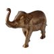 Decorative Brass Statue Of Elephant With Trunk Up