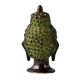 Brass Buddha Head Statue In Green finish