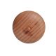 Handmade Plain Natural Wooden Round Cabinet Knobs
