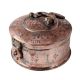 Traditional Copper Box With Kunda And Handle