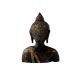 Black Brass Buddha Statue In Meditation