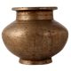 Engraved Vintage Brass Water Pot