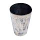 Brass Punjabi Lassi Cup in Faded Traditional Design
