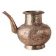 Handmade Holy Water Pot with Floral Motif