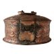 Traditional Copper Jewelry Box in Islamic Art