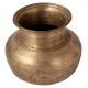 Round Brownish Gangajal Kalash Pot
