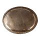 Etched Brass Tray with Scallop Edge