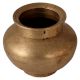 Spiritual Plain White Metal Water Pot 