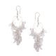 White Stone Earrings 92.5 Sterling Silver Jhumki Earrings for Girls and Women
