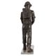 English Art Vintage Brass Soldier