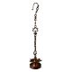Traditional Brass Hanging Oil Lamp With Chain