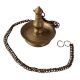 Sara Villaku Brass Hanging Diya Oil Lamp