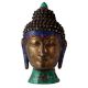 Brass Gautam Buddha Statue With Colorful Stones