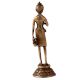 Brass Statue of Nilkanth Varni in Antique Finish