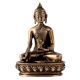Brass Meditating Lord Buddha Statue