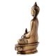 Brass Meditating Lord Buddha Statue