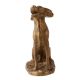 Brass Dog or Shvaana Statue in Antique Finish