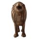 Handmade Brass Statue of Roaring Lion