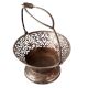 Cutwork Jali Flower Basket With Handle