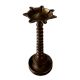 Handmade Brass Oil Lamp for Decor