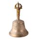 Tibetan Art Brass Temple Bell