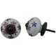 Mixed Flower Dresser Knob