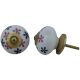 Mixed Flower Dresser Knob