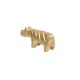 Golden Brass Hippo Incense Stick Holder