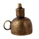 Vintage Kerosene Oil Lamp in Antique Finish