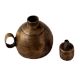 Brass Kerosene Oil Lamp in Antique Finish
