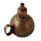 Traditional Brown Finish Oil Lamp for Decor