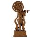 Brass Lord Krishna Statue in Golden Antique Finish