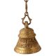 Brass Hanging Bell With Chain