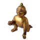 Hanndcrafted Brass Statue Of Bal Gopal Krishna