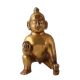 Hanndcrafted Brass Statue Of Bal Gopal Krishna