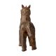Small Tribal Art Horse Statue for Decor