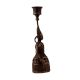 Traditional Brass Doll Candle Stand in Folk Art